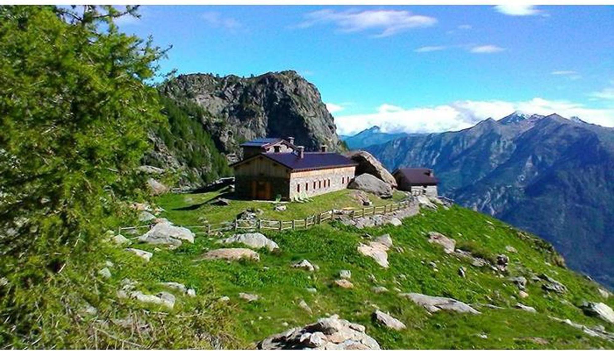 Rifugio Alpe Bonze Villa Donnaz Buitenkant foto